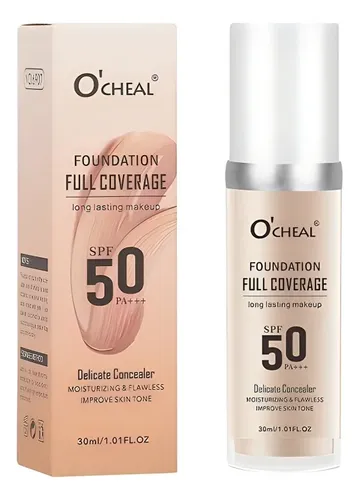 Base Líquida Ocheal Spf 50 Larga Duración Coreana Viral