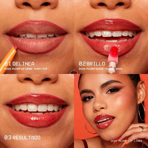Delineador Labial Retráctil NYX Professional Makeup Duck Plump Transparente, con Efecto Volumen y Larga Duración