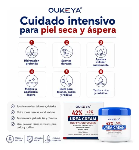Exfolia Hidrata Crema De Urea Pies Talones Agrietados 2x150g