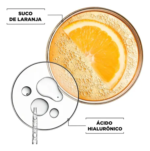 Mascarilla de tela para ojos con vitamina C Hidra Bomb, 6 g, Garnier, tipo piel normal