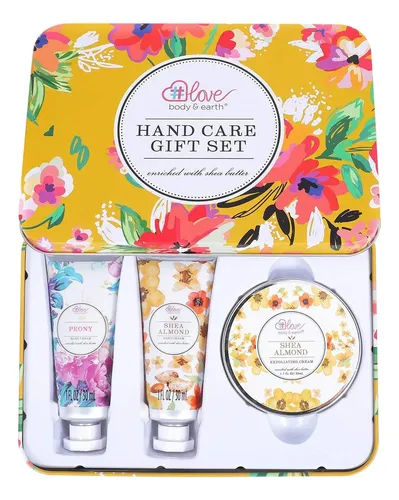 Set Cremas De Manos Body Earth Love Hidratante Natural