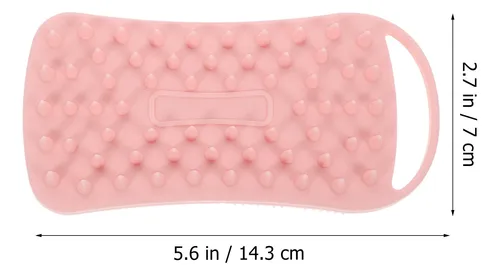 Cepillo De Silicona Hair Clean Brush Para Baño De Silicona P