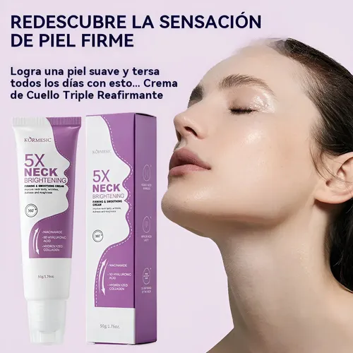 Crema Reafirmante Para El Cuello Hidratante Antiarrugas