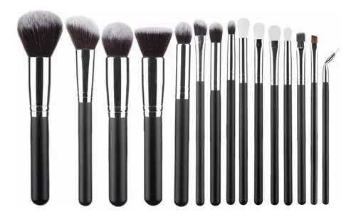Set De 15 Brochas De Maquillaje