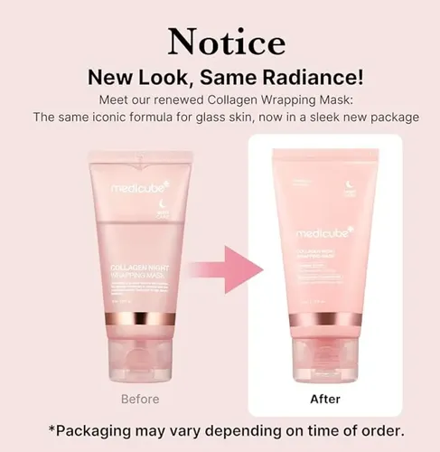 Medicube Collagen Night Wrapping Mask 75ml – K Beauty Momento De Aplicación Noche Tipo De Piel Todo Tipo De Piel