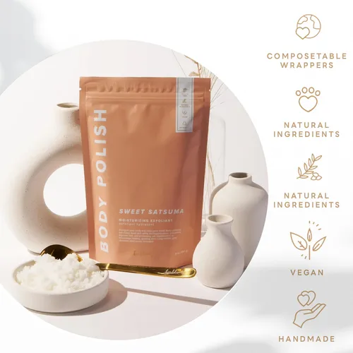 Exfoliante Corporal Bonblissity, Sorbete De Mango, Hidratant