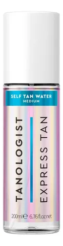 Agua autobronceadora Tanologist Express Medium 200 ml rostro y cuerpo sin sol.