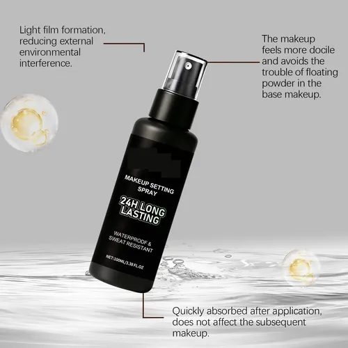 Spray Fijador De Maquillaje Transparente, 100ml, 1ud