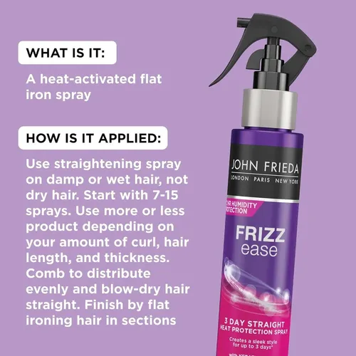 Spray Protector Térmico John Frieda Frizz Ease 3 Días