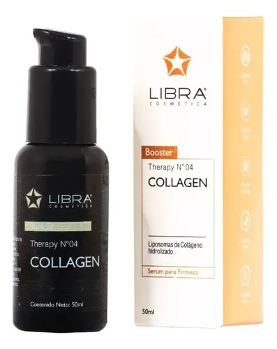 Booster Serum Colageno 10% Firmeza Todo Tipo Piel 50ml Libra Momento de aplicación Día Noche