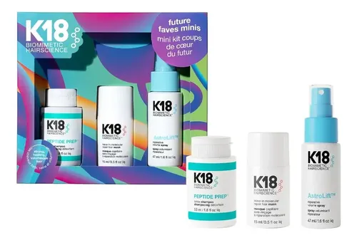 K18 Kit Molecular Repair Set Minis Shampoo Y Mascara