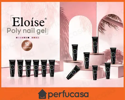Kit Uñas Esculpidas Polygel Uv Semipermanente Set Completo