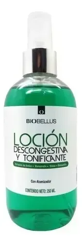 Locion Descongestiva Tonificante X250 C/atomizador Biobellus