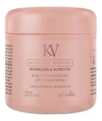Combo Keratina Shampoo+mascara+cristal Liquido Ossono