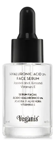 Veganis Serum Con Ácido Hialurónico + Espuma Limpiadora Todo Tipo De Piel Día/noche