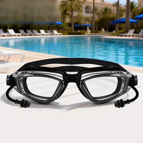 Set Unisex De Gorro De Baño Y Gafas