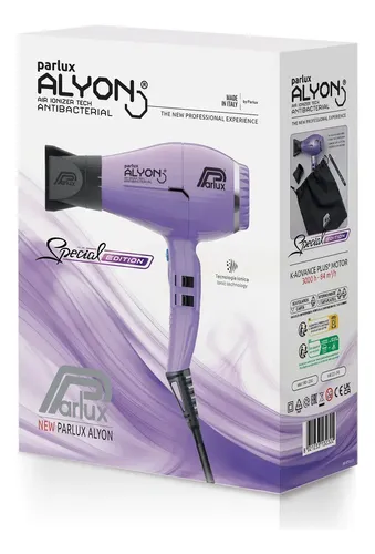 Secador De Pelo Profesional Parlux Alyon Lila Deluxe Edition