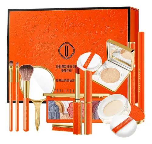 Yuriyula Set De Maquillaje En Mist 11 Piezas Suave Y Sedoso