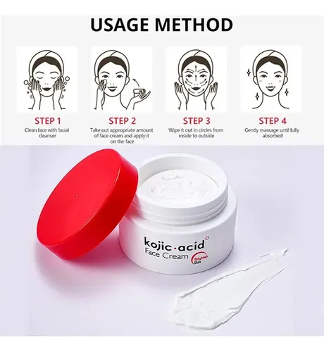 Crema Ácida For Manchas Kójicas E Dark A For El Rostro Y V