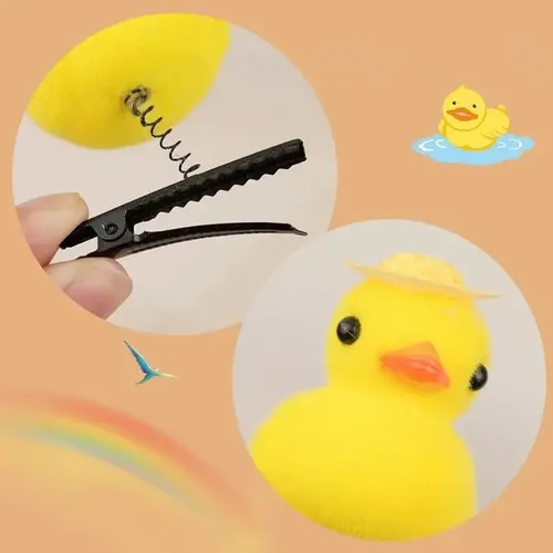 Hebilla/broche Patito Kawaii Tiktok Con Accesorios X100u