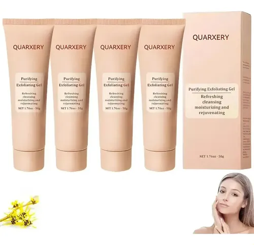 Rr Hi Gel Exfoliante Purificador Quarxery, Exfoliante, 4