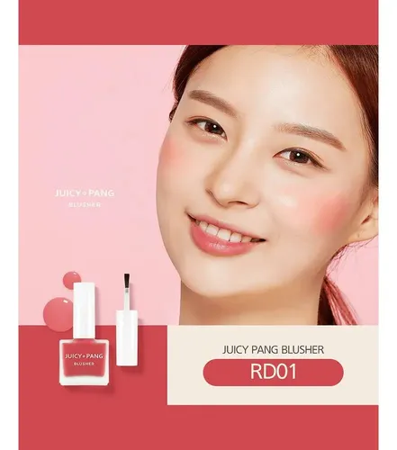 Apieu Juicy-pang Water Blusher Colores Rubor 100% Tono Del Maquillaje Popping Cherry Rd01