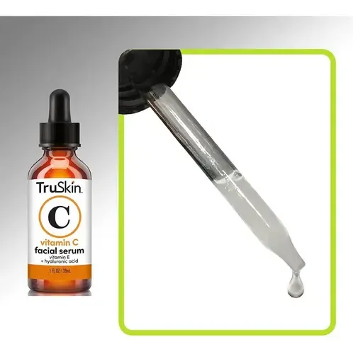 Sérum de Vitamina C Truskin Naturals para el Rostro con Ácido Hialurónico, 30 mL