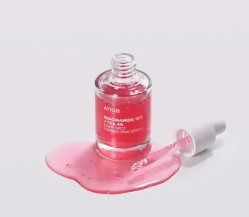 Suero Corrector De Manchas Oscuras Anua Con Niacinamida Txa Momento De Aplicación Día Tipo De Piel Acneica