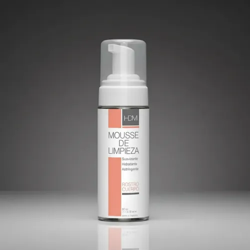 Hdm Mousse De Limpieza Descongestiva X 60cc. Hidrata Suaviza