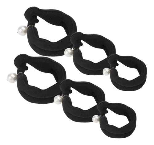 6 Rodillos For Moño De Pelo Trenzado.