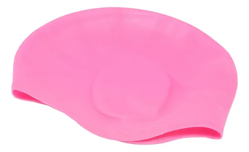 Gorro De Baño Impermeable Rosa De Silicona Para *.*