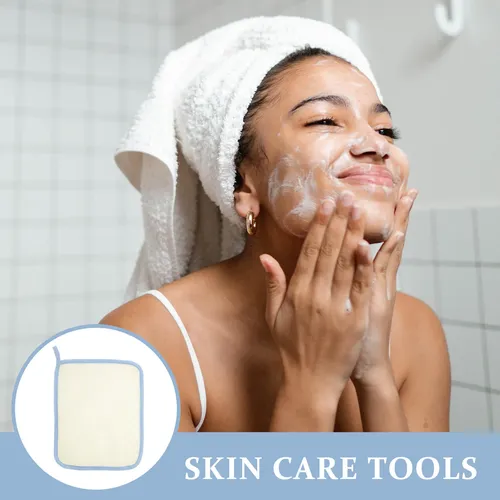 Paños De Baño Exfoliantes Para Rostro Y Cuerpo, 4 Unidades