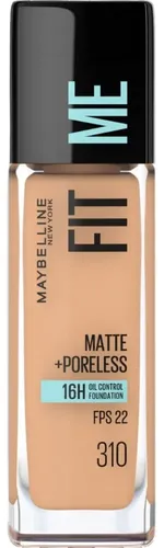 Base Líquida Maybelline Fit Me Matte 310 Sun Beige X 30 Ml