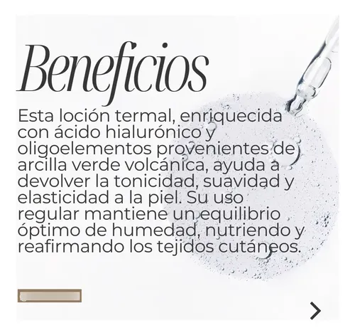Loción Termal Con A/hialurónico Oligoelementos Varios 250cc