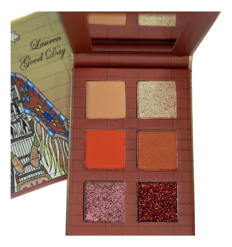Paleta De Sombras Sun Fire 6 Tonos Prados Beauty