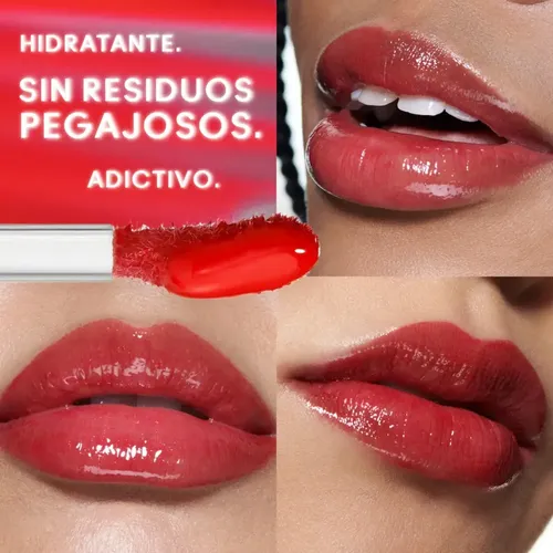 Brillo Labial Mac Lipglass Air | Talented | Glossy No-pegajoso | Hidratante Ligero