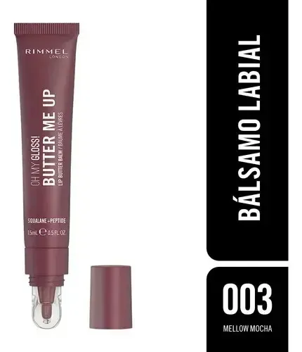 Balsamo Labial Rimmel Butter Me Up Gloss 003 Mellow Mocha
