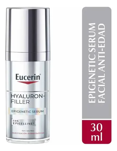 Sérum Epigenetic Serum Anti-edad 30 ml Eucerin Hyaluron Filler día/noche para todo tipo de piel de 30mL/30g 20+ años