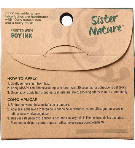 Pestañas Kiss Sister Nature Dawn 1 Par