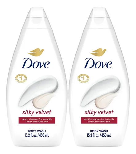 Jabón Líquido Corporal Dove Silky Velvet 900ml Hidratante