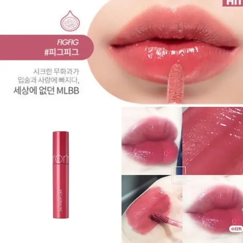 Juicy Lasting Tint Romand Tinta Coreana 100% Rom&nd Color Figfig #06