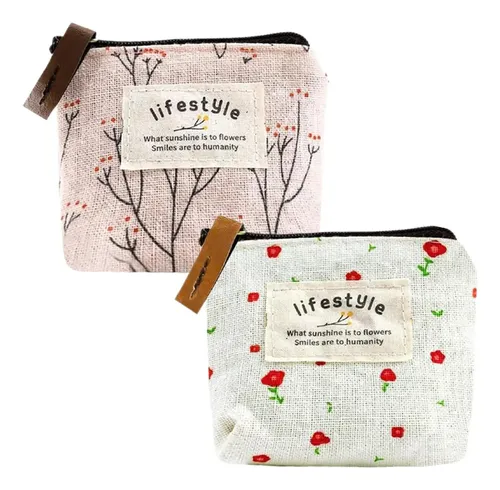 2 Bolsas De Maquillaje Pequeñas, Bolsa Organizadora En Forma