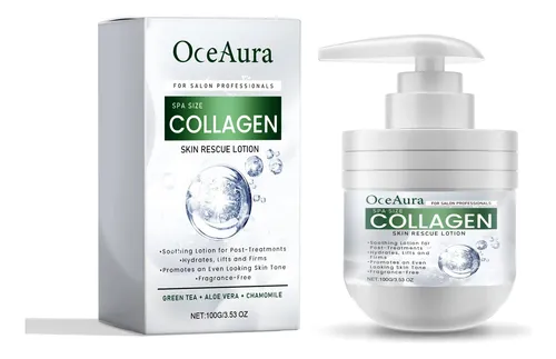 Crema Corporal De Colágeno Oceaura Para Una Piel Suave E Hid