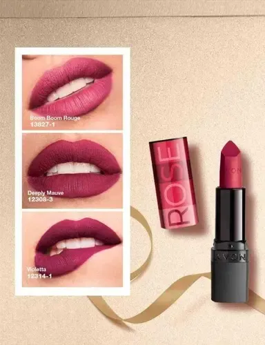 Avon – Labial Ultra Matte – Nuevos Tonos – Mate Color Violetta