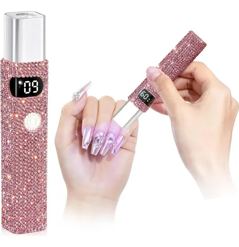 Lámpara Led Uv Portátil Christine Shelly 5x Rosa 90g