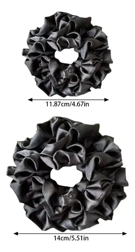 Ao (pl-s) Soporte Para El Pelo Con Cinta Scrunchies Ribbon