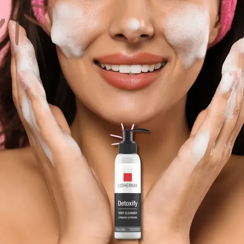 Detoxify Lidherma Deep Cleanser Gel Limpiador Facial 110 Ml