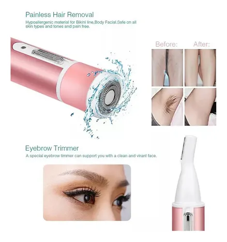 . Depiladora Facial Recargable For Mujeres