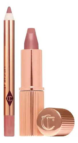 Charlotte Tilbury Mini Lip Kit Pillow Talk Tono Color Rosa