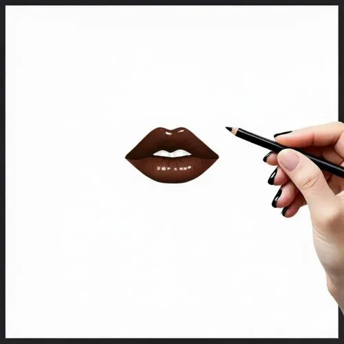 Lápiz Delineador Labial De Madera Nabi 12 Colores Surtidos